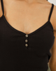 Picture of Women's sleeveless top "Ninetta" in black