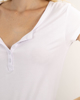 Γυναικεία κοντομάνικη μπλούζα "Henna" λευκό