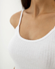Picture of Sleeveless top "Mona" in white