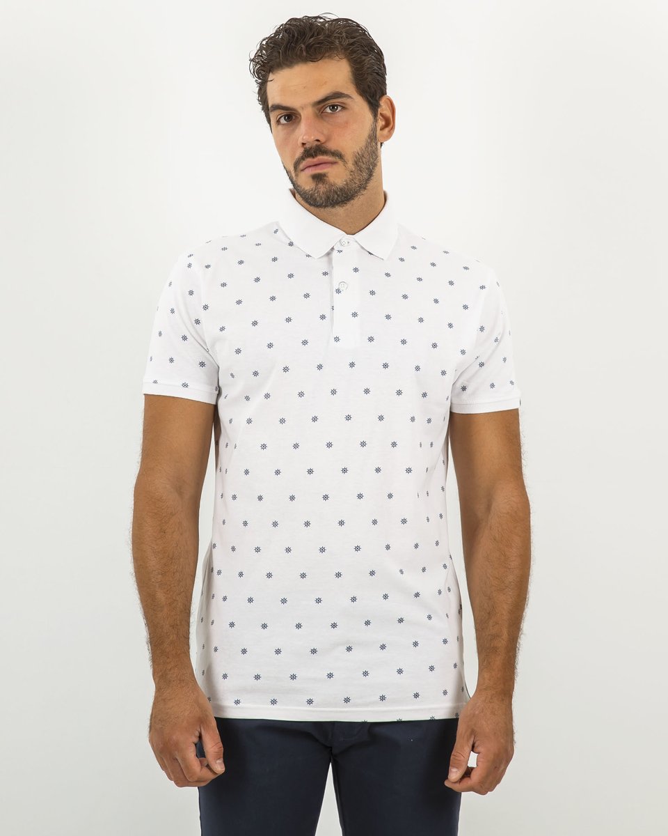Picture of Men's Polo Shirt in "Dorino" in White