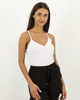 Picture of Women's sleeveless top "Ninetta" in white