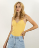 Picture of Women's sleeveless top "Casey" in yellow