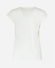 Γυναικεία Κοντομάνικη Μπλούζα με Τύπωμα "Al44fa" Λευκό