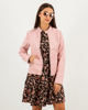 Picture of Faux Leather Jacket "Ioanna" Pink