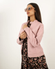 Picture of Faux Leather Jacket "Ioanna" Pink