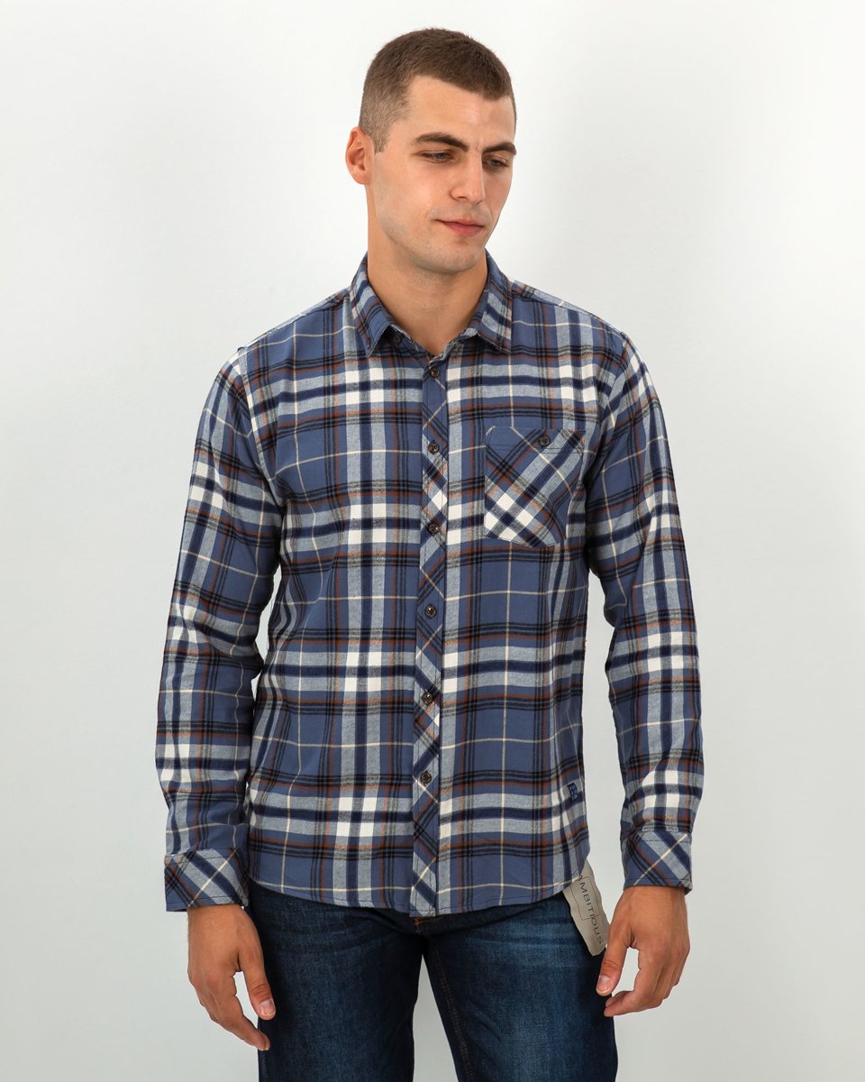Picture of Men's Checkes Shirt "Prince" Comb.3