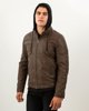 Picture of Men's Leather Jacket "Claudio" Brown