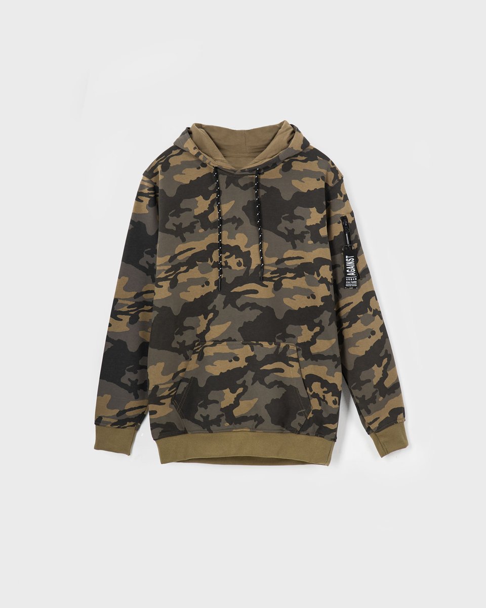 Picture of Men'a Hoodie "Joaquin" Army Khaki