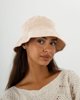 Κοτλέ Bucket Καπέλο "Demi" Μπεζ-image-1