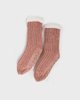 Πλεκτές Κάλτσες-Παντόφλες "Elsa" Ροζ