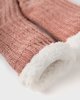 Πλεκτές Κάλτσες-Παντόφλες "Elsa" Ροζ-image-1