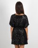 Picture of Mini Dress with Sequins "Sa44lina" Black