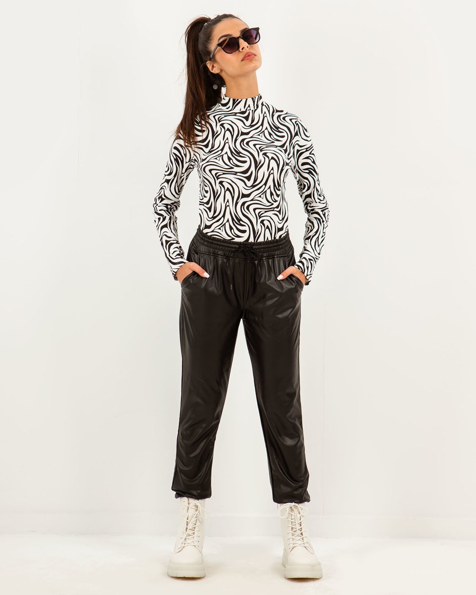 Picture of FAUX LEATHER TROUSERS "Idol"