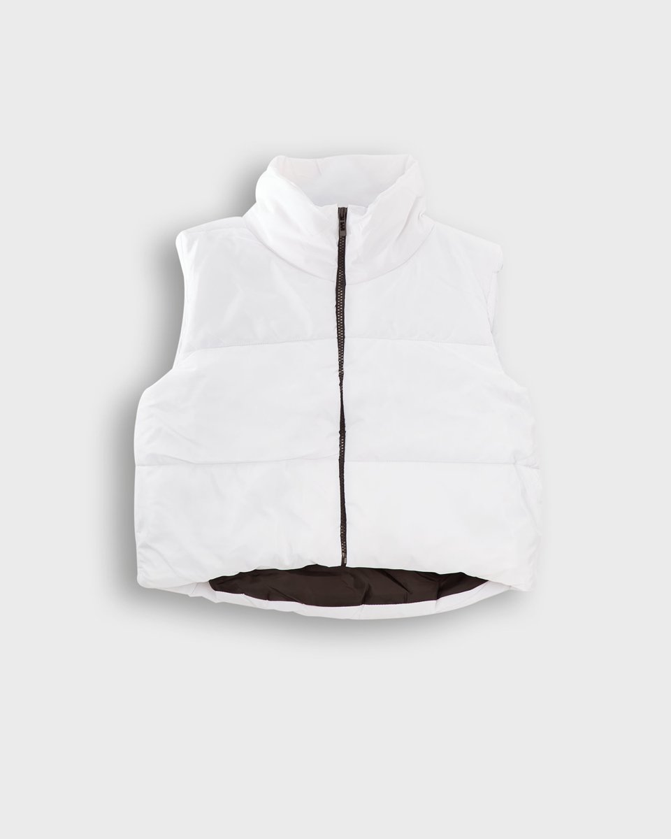 Picture of Puffer Gilet "Rike" White