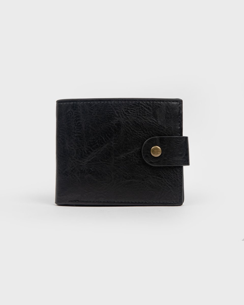 Picture of Men's Monochrome Wallet F-CCC-10 in Black