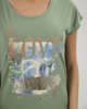 Γυναικεία Κοντομάνικη Μπλούζα με Τύπωμα