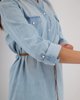 Picture of SHORT DENIM DRESS "Patty" WITH PATCH POCKETS