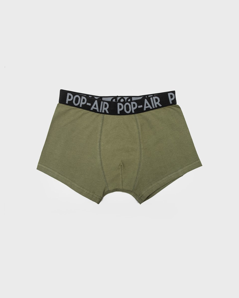 Basic Boxer Shorts σε Χακί Χρώμα