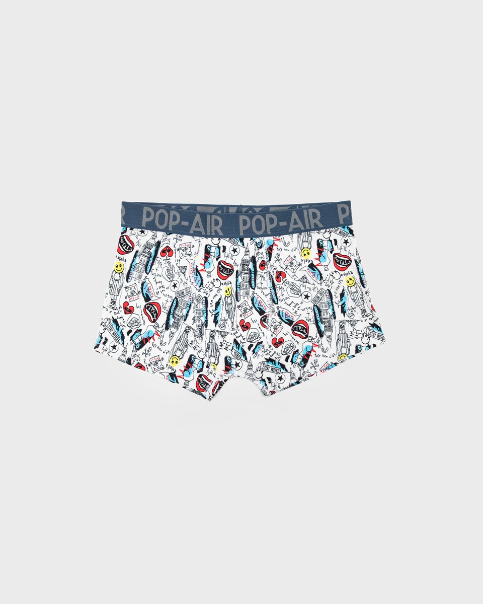 Boxer Shorts με σχέδιο "SMILE"