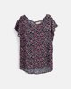 Γυναικεία κοντομάνικη μπλούζα με φλοράλ σχέδιο "Vanessa" PRINT 2