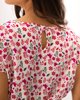 Γυναικεία κοντομάνικη μπλούζα με φλοράλ σχέδιο "Vanessa" PRINT 3