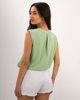 Picture of SHIRT WITH CUTWORK EMBROIDERY "Ro44se" PALE GREEN