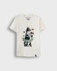 Picture of Men's Basic Short Sleeve T-Shirt in Off-White