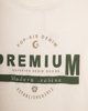 Ανδρικό Κοντομάνικο T-Shirt με Τύπωμα "Premium" Off-White