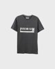 Ανδρικό Κοντομάνικο T-Shirt με Τύπωμα "Premium" Ανθρακί