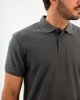 Ανδρική Κοντομάνικη Μπλούζα Polo "Xavier" Ανθρακί