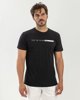 Ανδρικό Κοντομάνικο T-Shirt με Τύπωμα "Future attitude" Μαύρο