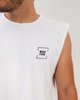 Picture of SLEEVELESS T-SHIRT WITH PRINT "Trol" WHITE  