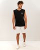 Picture of SLEEVELESS T-SHIRT WITH PRINT "Trol" BLACK