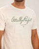 Ανδρικό Κοντομάνικο T-Shirt με Τύπωμα "Actually" Off-White
