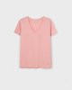 Γυναικείο Κοντομάνικο T-Shirt "Popi" Ροζ