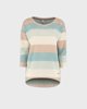 Picture of Women's Striped 3/4 Sleeve Blouse "Mi44a"