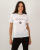 Picture of Γυναικεία Κοντομάνικη Μπλούζα με Τύπωμα "Keep smiling" Λευκό