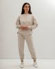 Γυναικείο Φούτερ Μακρυμάνικο Basic "Amanda" σε Χρώμα Off-white