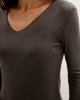 Γυναικεία Μπλούζα με Απαλή Υφή "Zina" Σκούρο Γκρι