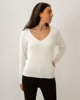 Picture of Women's Long Sleeve Sweater "Fe44lia" offwhite 