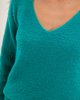 Picture of Women's Long Sleeve Sweater "Fe44lia" Teal 