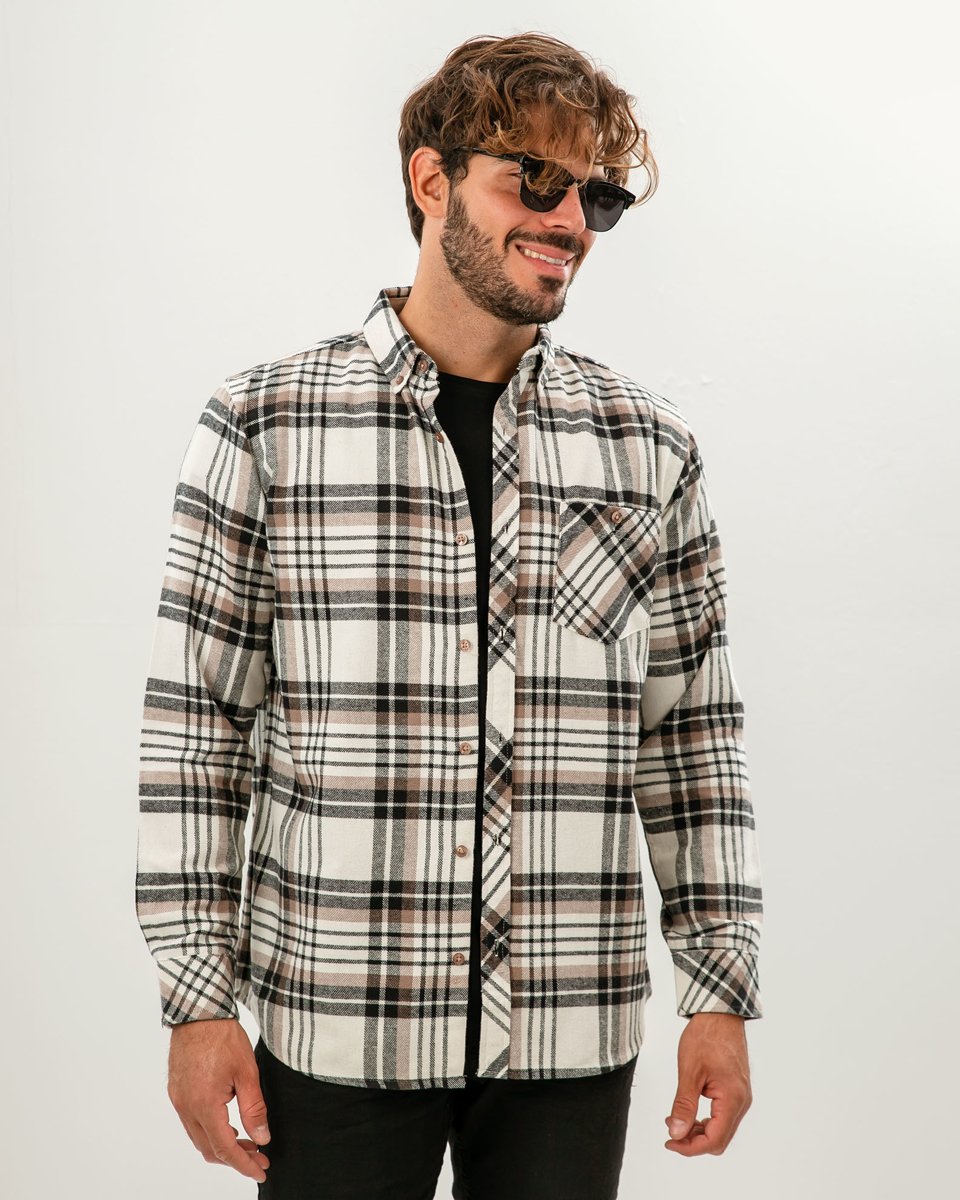 Picture of Men's Checked Shirt "Prince" Comb.13