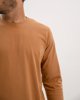 Ανδρική Μακρυμάνικη Μπλούζα "Bill" σε Κάμελ Χρώμα