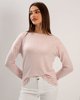 Γυναικεία Μπλούζα Ελαφριά Πλεκτή με Στρας "Ri44xa" Ανοιχτό Ροζ