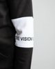 Ανδρικό Φούτερ με Κουκούλα και Τύπωμα "Future Vision" Μαύρο